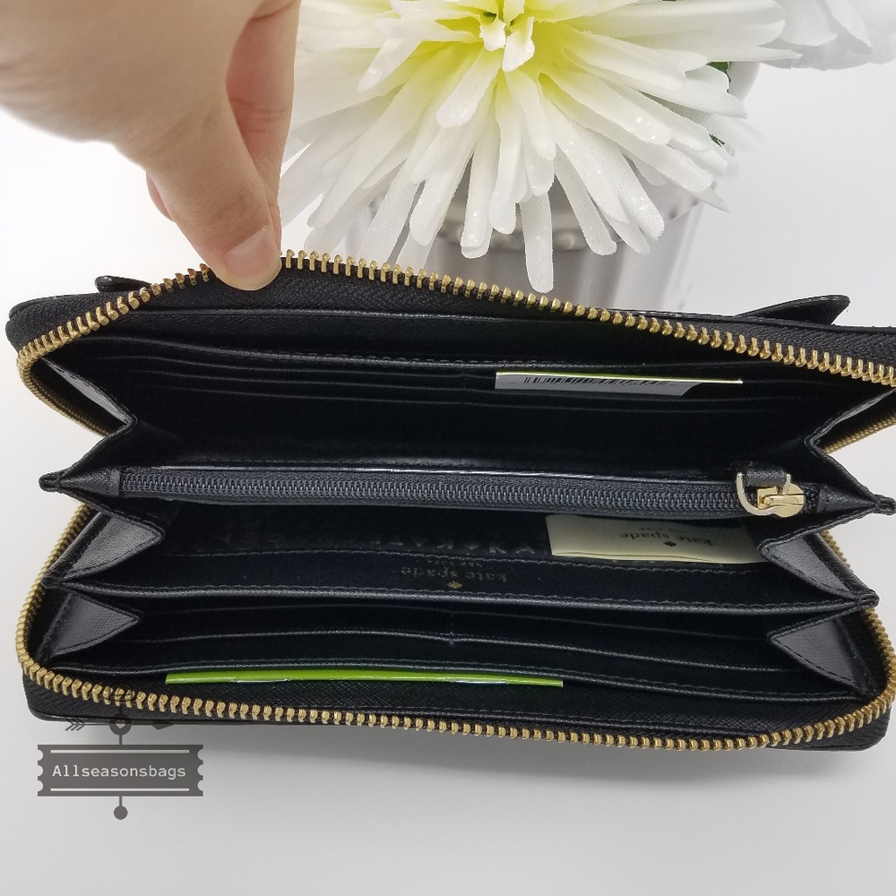 Kate spade cat wallet jazz things up black - Picture 7 of 8